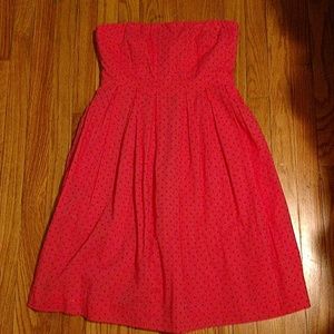 Coral J. Crew Dress